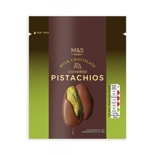 M&S Milk Chocolate Pistachios
