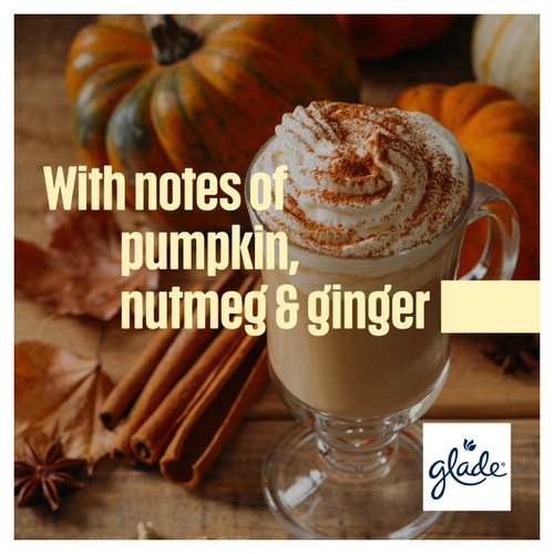 Glade Festive Candle Pumpkin Spiced Latte