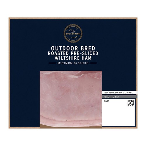 M&S Collection Pre-Sliced Wiltshire Ham 25 Slices