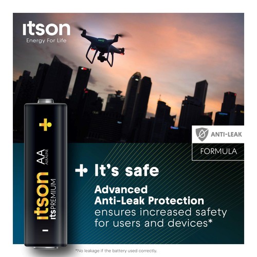 itson Itspremium 8 AA Alkaline Battery