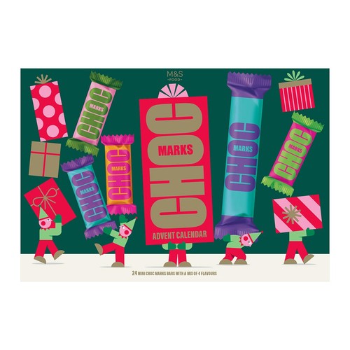 M&S Choc Marks Advent Calendar