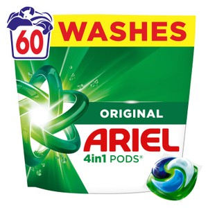 Ariel All in1 Pods Washing Capsules Original 60 Washes