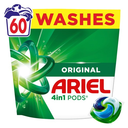Ariel All in1 Pods Washing Capsules Original 60 Washes