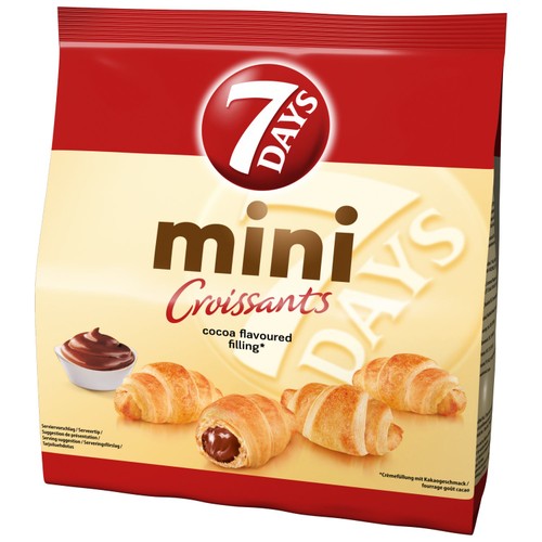 7 Days Mini Croissant with Cocoa Filling