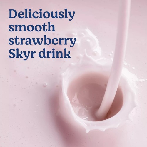 Danone Skyr 0% Fat High Protein Strawberry Yoghurt Drink