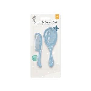 123 Baby Brush and Comb Set Pink