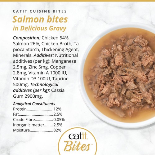 Catit Cuisine Bites Salmon