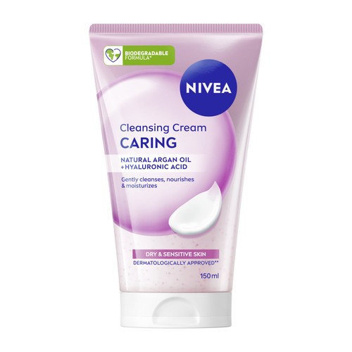 NIVEA Gentle Cream Face Wash for Dry Skin