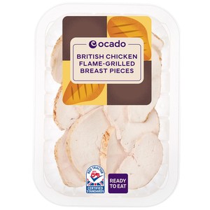 Ocado British Flame-grilled Chicken Breast Pieces