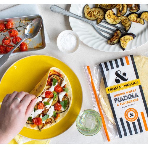 Crosta Mollica Piadina Flatbreads Durum Wheat