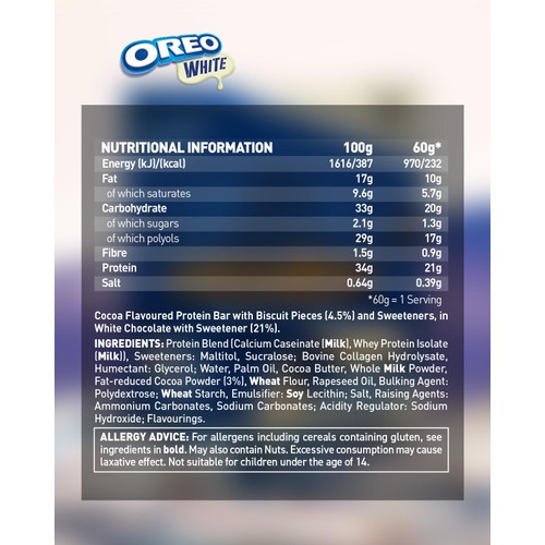 Grenade Oreo White Protein Bar
