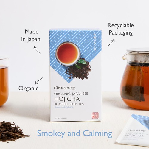 Clearspring Organic Japanese Hojicha Roasted Green Tea