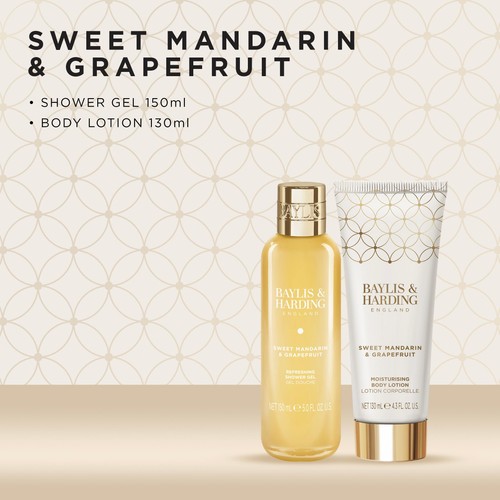 Baylis & Harding Mandarin & Grapefruit Body Pamper Duo
