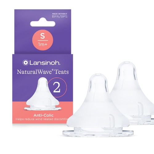 Lansinoh Silicone Bottle Teats Slow Flow