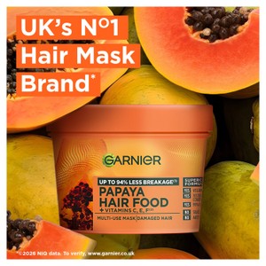 Garnier Ultimate Blends Hair Food Papaya 3-in-1 Hair Mask Treatment