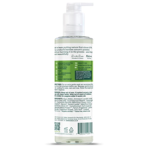 Faith In Nature Dog Care - Shampoo Chamomile