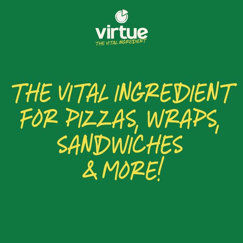 Virtue Pinsa Romana Sourdough Wholegrain Flatbread