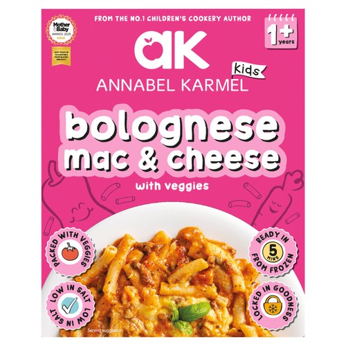 Annabel Karmel Frozen Mighty Bolognese Mac & Cheese