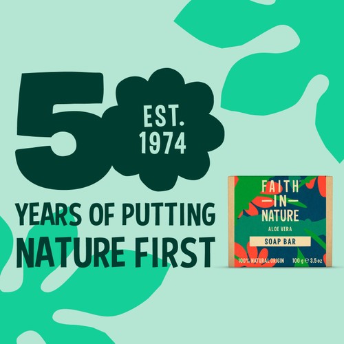 Faith in Nature Aloe Vera Pure Hand Made Soap Bar
