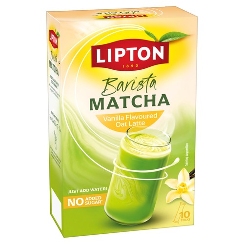 Lipton Barista Vanilla Oat Matcha Latte Sachets