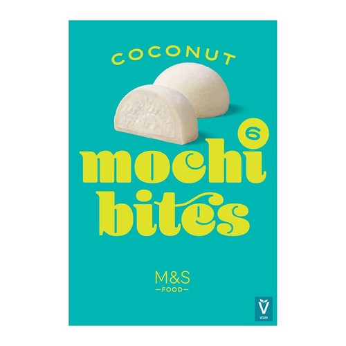 M&S 6 Coconut Mochi Bites