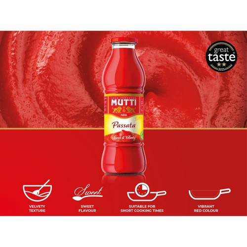 Mutti Classic Italian Tomato Passata
