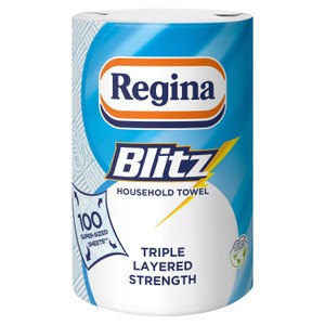 Regina Blitz Kitchen Roll 140 Supersized Sheets 2 Roll