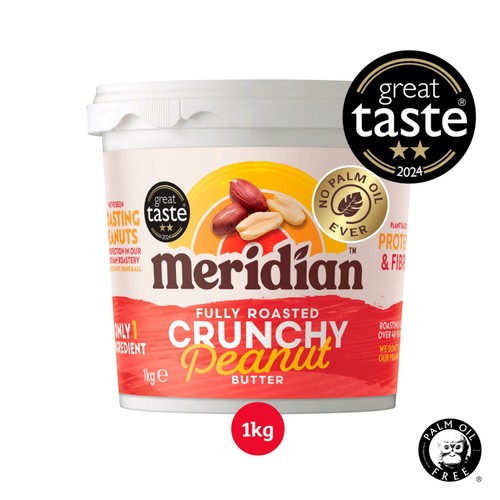 Meridian Crunchy Peanut Butter 100%
