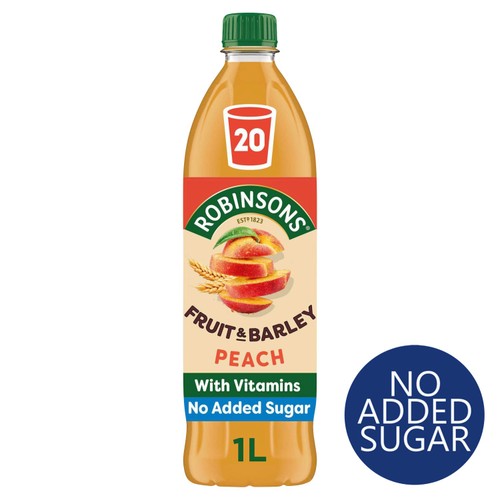 Robinsons Fruit & Barley Peach Squash