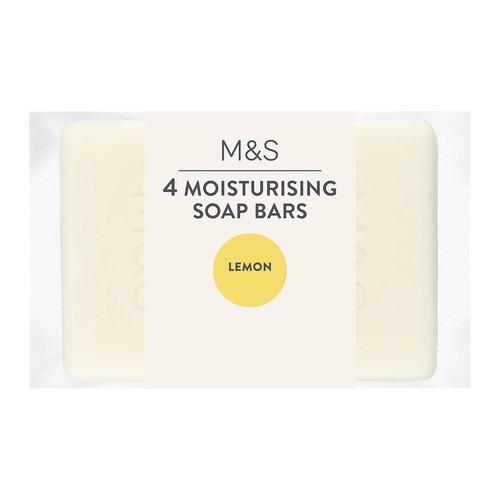 M&S 4 Moisturising Soap Bars