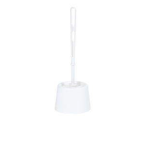 Black Toilet Brush and Holder