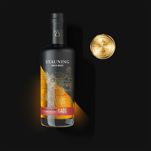 Stauning KAOS Triple Malt Danish Whisky
