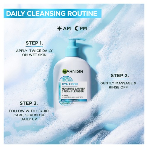Garnier Skin Active Hyaluronic Aloe Soothing Cream Cleanser