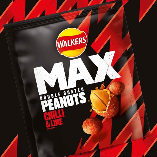 Walkers Max Strong Nuts Chili & Lime