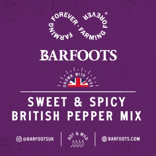 Barfoots Farming Forever Sweet & Spicy British Pepper Mix