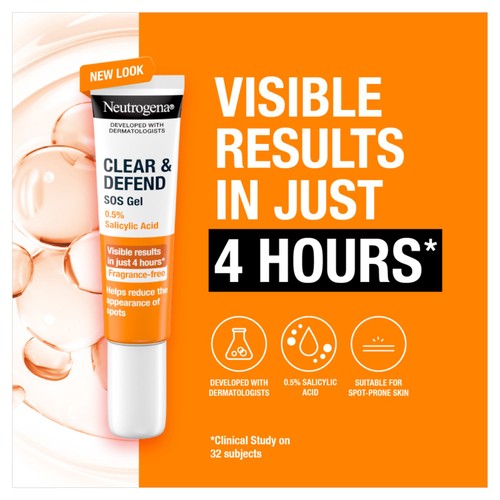 Neutrogena Clear & Defend SOS Gel with 0.5% Salicylic Acid