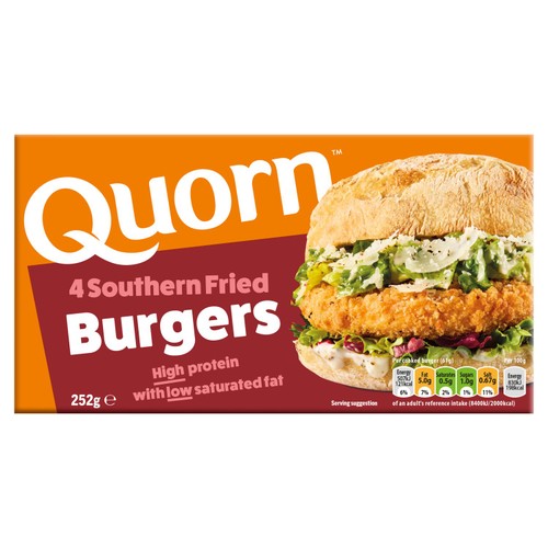 Quorn Southern Fried Burgers