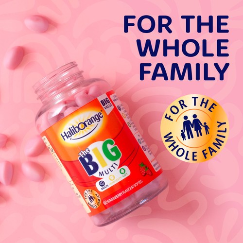 Haliborange BIG Multivitamins Strawberry
