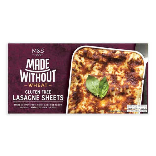M&S Made Without Lasagne Sheets