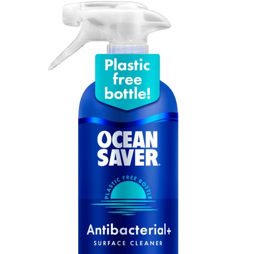 OceanSaver Plastic Free Antibacterial Cleaning Spray Sea Mist 750ml