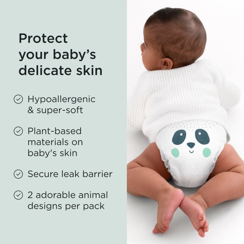 Kit & Kin Hypoallergenic Nappies Size 2 (4-8kg)