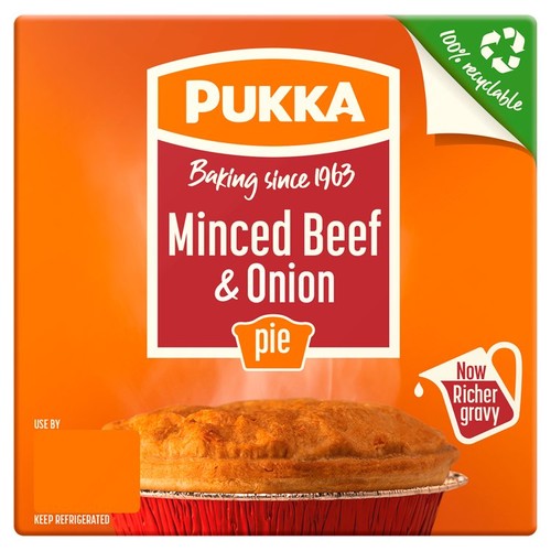 Pukka Pies Minced Beef & Onion