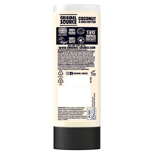 Original Source Coconut & Shea Butter Shower Gel