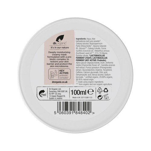 Dr Organic Probiotic Skin Calm Recovery Mask