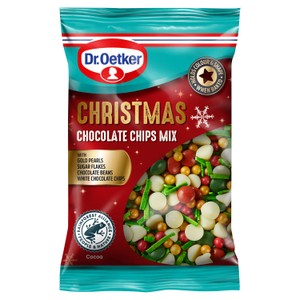 Dr. Oetker Milk and White Giant Chocolate Stars 20g