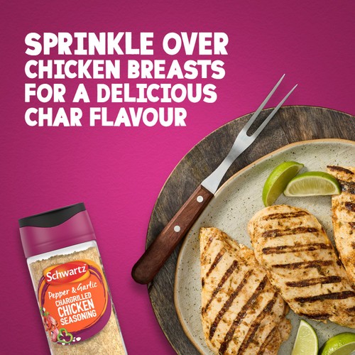 Schwartz Pepper & Garlic Chargrilled Chicken Seasoning Jar