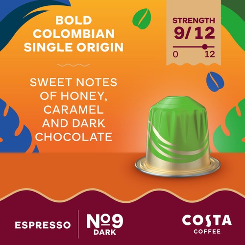 Costa Coffee Colombia Roast Coffee Pods