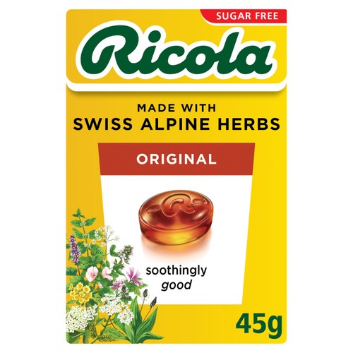 Ricola Original Swiss Herb Sugar Free