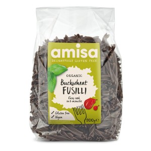 Amisa Organic Gluten Free Buckwheat Fusilli