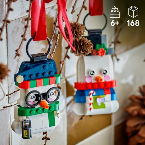LEGO Seasons and Occasions Snowman Ornaments 40812 6+